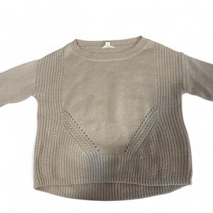 Elegant Tan Women's Sweater